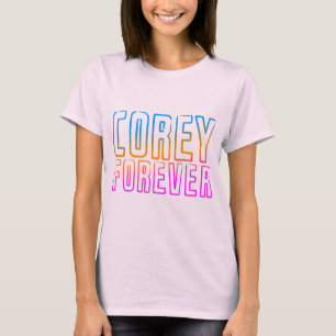 Camiseta anos 80 COREY TIGER COREY PARA SEMPRE