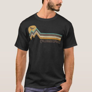 Camiseta Anos 80 do Colorado, Estilo Retro, 70, Vintage Dis