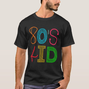 Camiseta anos 80 Kid Vintage Retro Party
