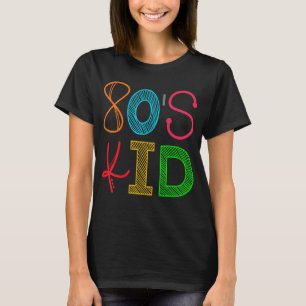 Camiseta anos 80 Kid Vintage Retro Party