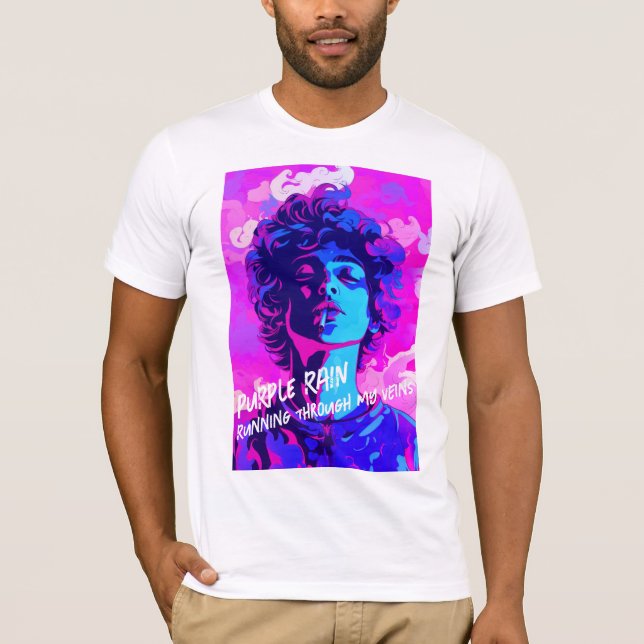 Camiseta anos 80 R&B HIP HOP RAIN URBAN GRAPHIC (Frente)