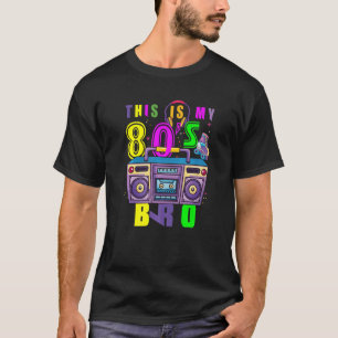 Camiseta anos 80 Retro Fashion Throwback Culture 1980 Disco