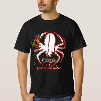 Camiseta Anos De Banda Fria Da Camisa-T De Aranha