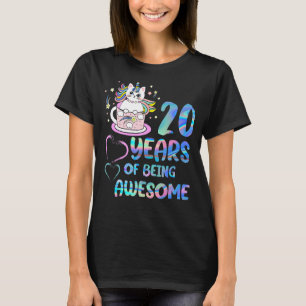 Camiseta Anos De Gir 20 de Aniversário De Gir De Gatos Boni