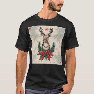 Camiseta Anos novos Reindeer