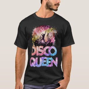 Camiseta Anos setenta Da Disco Queen 70 Da Disco Themed Vin