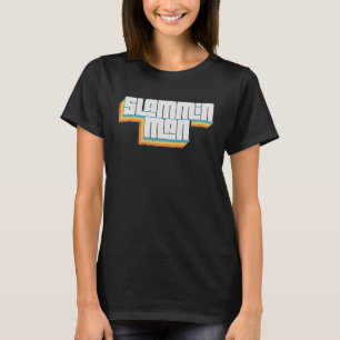 Camiseta anos setenta retrorreflectores Vintage Slammin Man