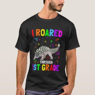 Camiseta Anquilossauro Dinossauro Fóssil Pré-histórico Ciên