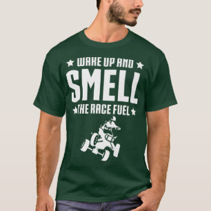 Camiseta Ans acordares Cheira A Raça Combustível Quad Bike