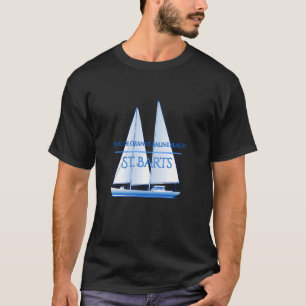 Camiseta Anse de Grande Saline Beach Rua. Barts NMaritime S