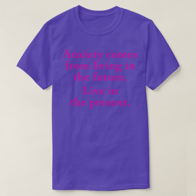 Camiseta Ansiedade 2 (Frente do Design)