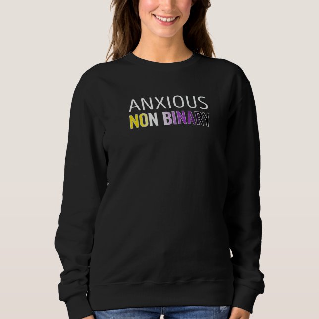 Camiseta Ansioso Não Binário (Frente)