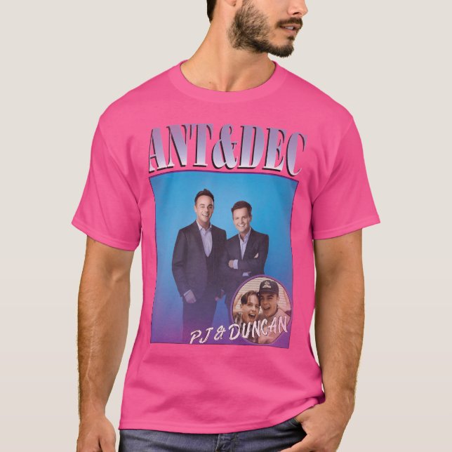 Camiseta Ant E Dec - Newcastle De 90 (Frente)