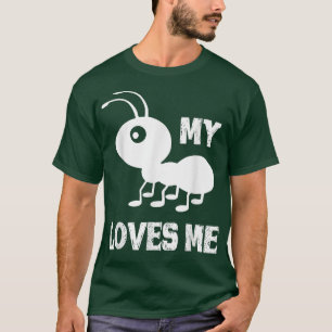 Camiseta Ant Lovers_Minha tia me ama presentes da família p