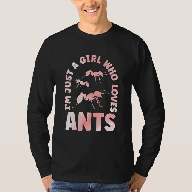 Camiseta Ant Outfit for Ants Lovers Apparel for Women & Gir (Frente)