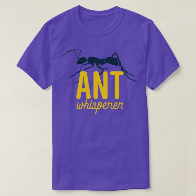 Camiseta Ant Whisperer (Frente do Design)