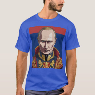 Camiseta "Antagonista Anime: Vladimir Putin na Rua Anime Ma