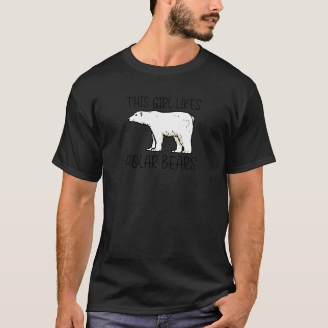 Camiseta Antarctic Wildlife Cute Polar Bears Wilderness Pre (Frente)
