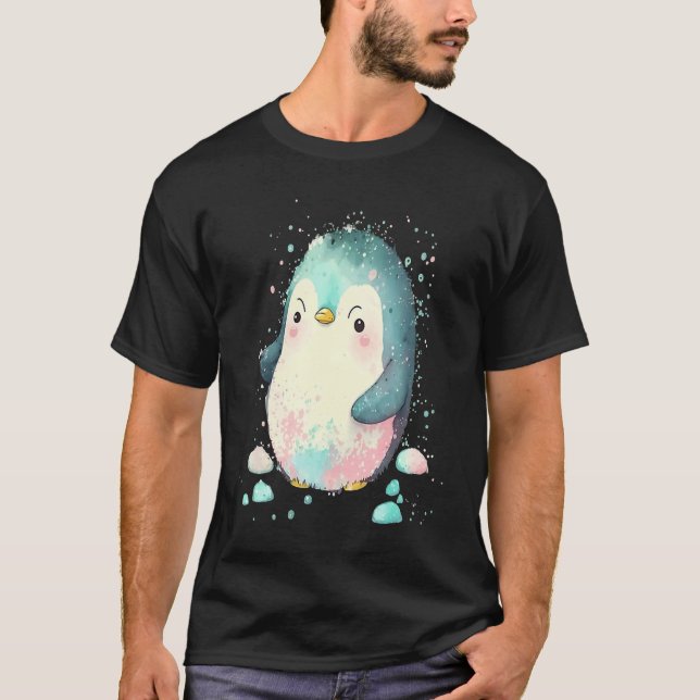 Camiseta Antarctica Penguin Fans Cute Penguin Animal   2 (Frente)