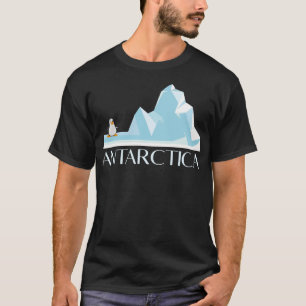 Camiseta Antártica Estava Lá Férias Antárticas