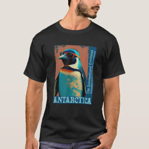 Camiseta Antártica Fofo Frio Pinguim Pesquisa Antártica