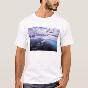 Camiseta Antártida. Expedição através de paisagens de gelo