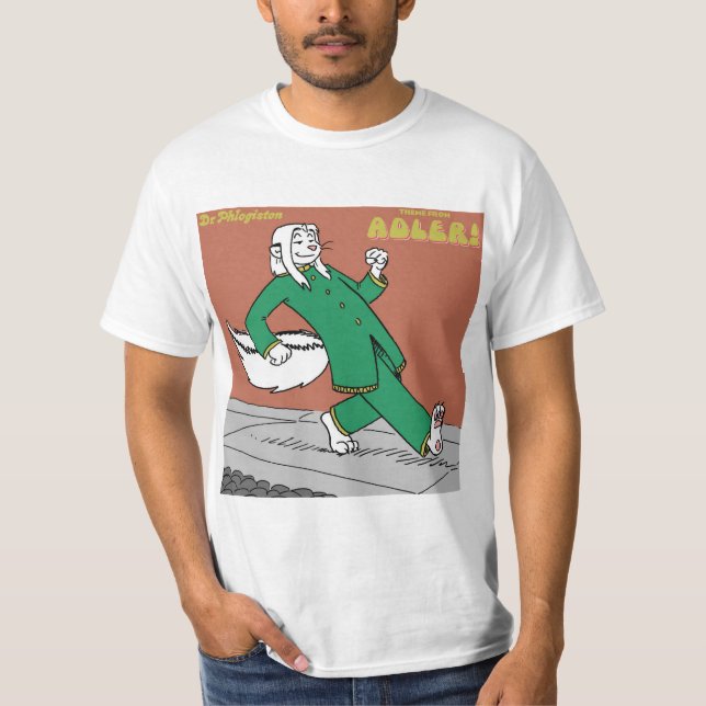 Camiseta Antcartin dos jovens de Adler (Frente)