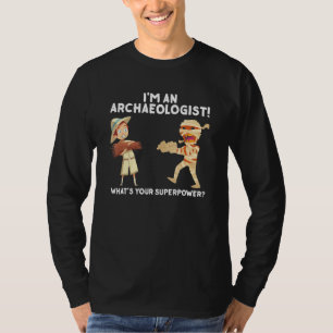Camiseta Antecedentes de arqueologia múmia faraó