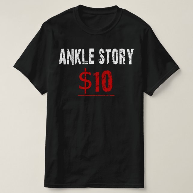 Camiseta Antecedentes de lesões ósseas (Frente do Design)