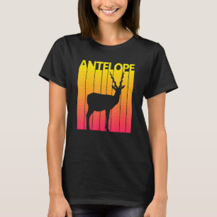 Camiseta Antelope Animal Retro Costume