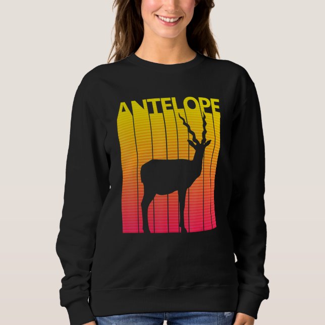 Camiseta Antelope Animal Retro Costume (Frente)