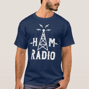 Camiseta Antena Novelty, Operador de Rádio Ham Licenciado