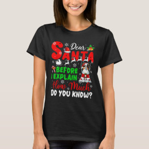 Camiseta Antes De Explicar O Quanto Conhece Xmas Papillon O