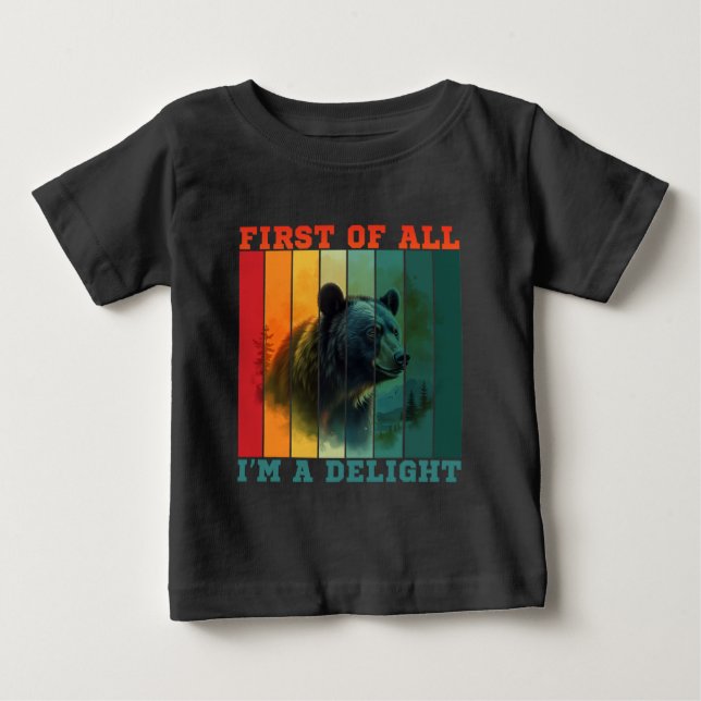 CAMISETA ANTES DE MAIS NADA, SOU UM DELEITE (Frente)