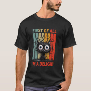 Camiseta Antes de Mais Nada Sou um Delight Sarcástico Mal-H