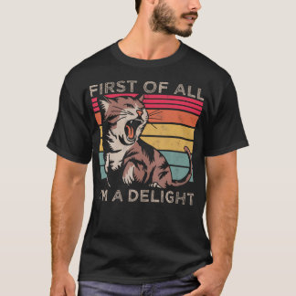 Camiseta Antes De Mais Nada Sou Um Prazer Sarcástico Divert