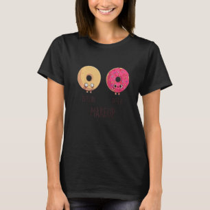 Camiseta Antes de Makeup Doughnut Rosquinha Legal Cute Funn