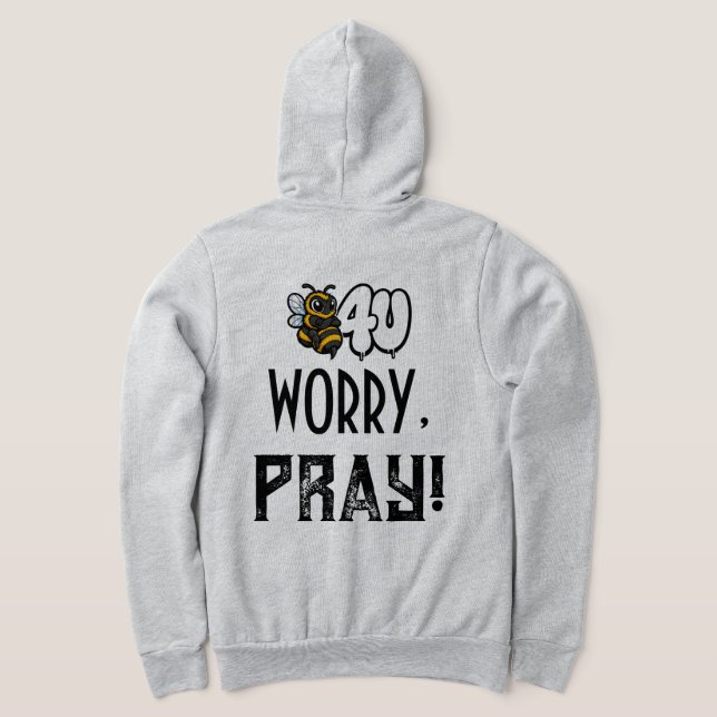 CAMISETA ANTES DE SE PREOCUPAR, REZE! (Postura das costas)