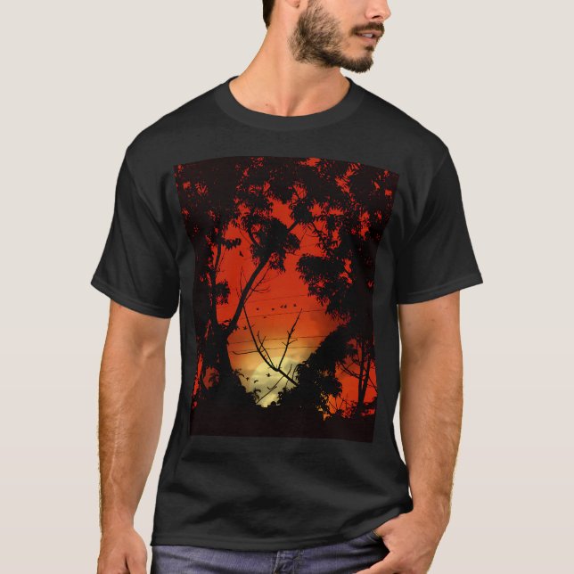Camiseta Antes do Pôr do Sol (Frente)