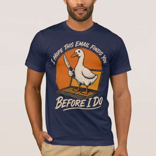 Camiseta Antes que Eu Faça – Ameixa de E-mail da Gansa Engr (Frente)