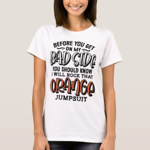 Camiseta Antes que você se meta no meu lado ruim