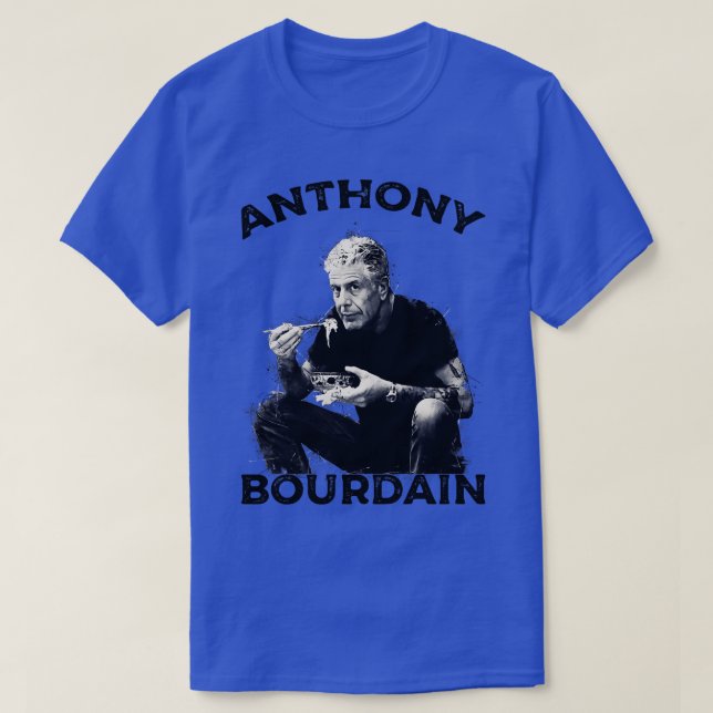 Camiseta Anthony Bourdain (Frente do Design)