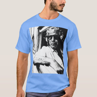 Camiseta Anthony Bourdain Culinary Rebel com Causa