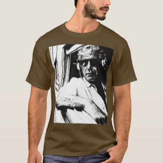 Camiseta Anthony Bourdain Culinary Rebel com Causa