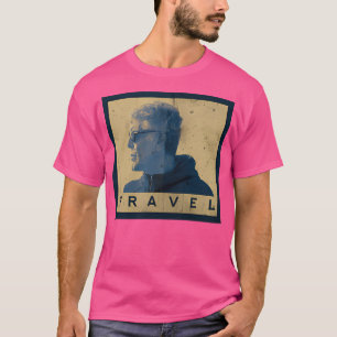 Camiseta Anthony Bourdain Viagem do Mundo