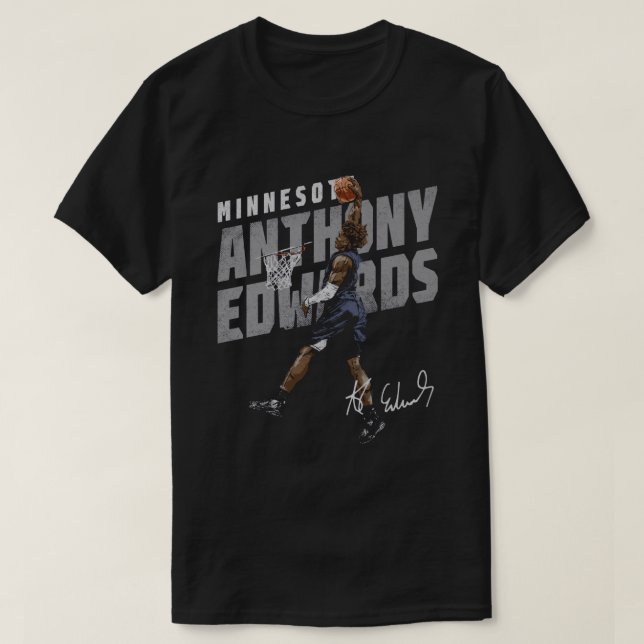 Camiseta Anthony Edwards Dunk (Frente do Design)