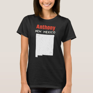 Camiseta Anthony EUA State America Viagem New Mexicano New