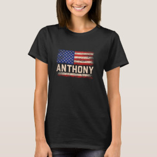 Camiseta Anthony Nome Nome Próprio Shirt Anthony Nome Ameri