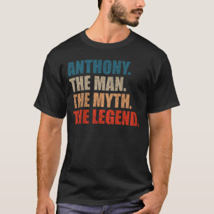 Camiseta Anthony O Homem O Mito A Lenda