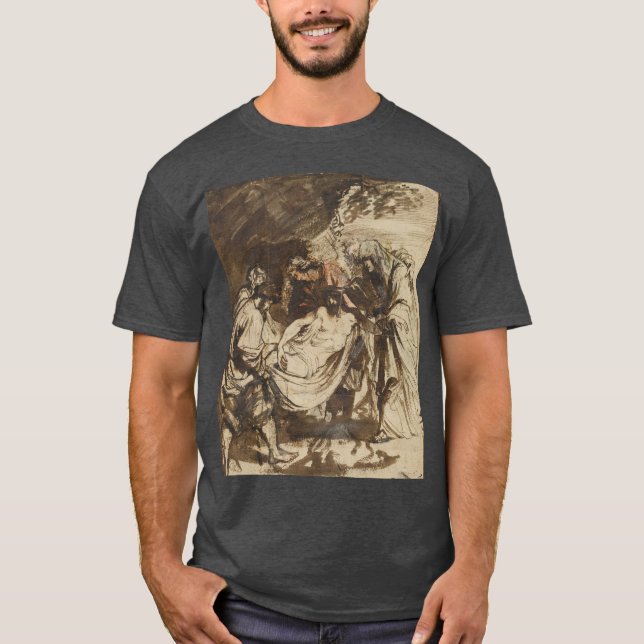 Camiseta Anthony van Dyck - The Entombment (Frente)